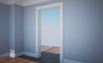 Skirting, Cornices & Door frames using Bevel Profile